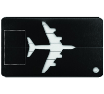 aluminum luggage tag